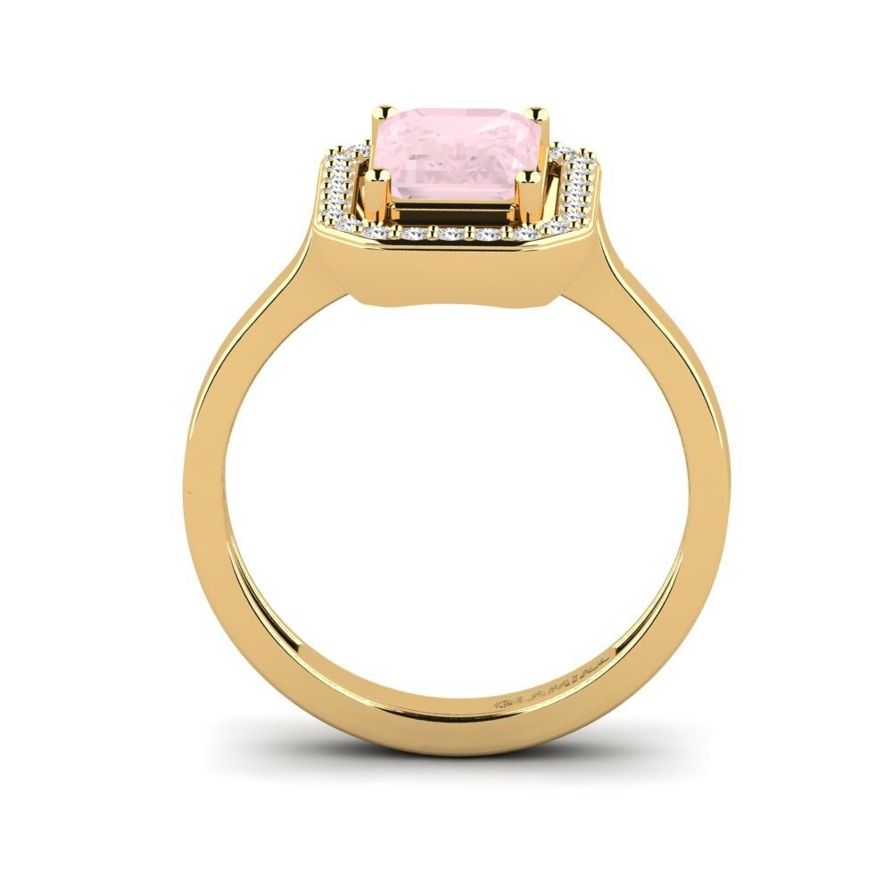 18ct Yellow Gold Engagement Ring Harebrained