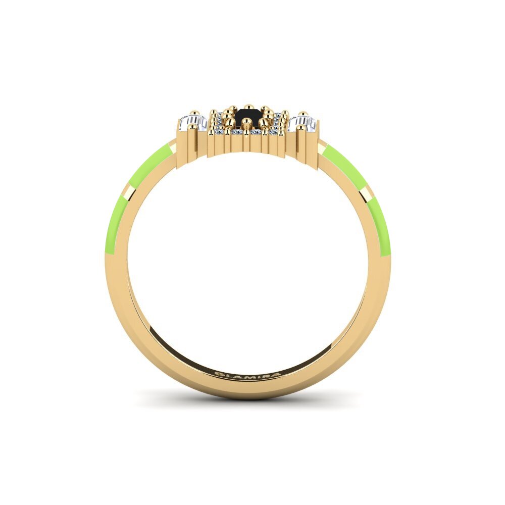 Schwarzer Diamant Ring Hauskaa