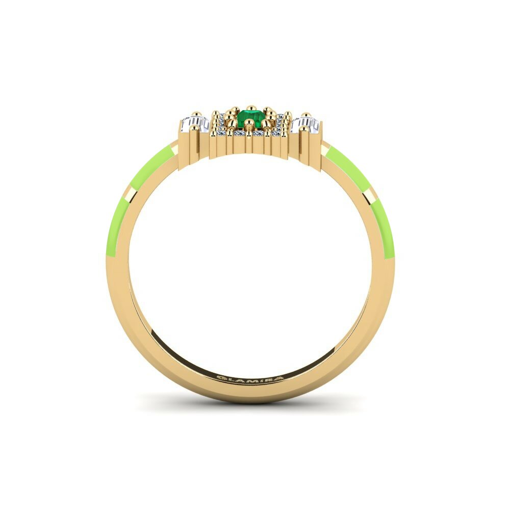 Zircone Vert Bague Hauskaa
