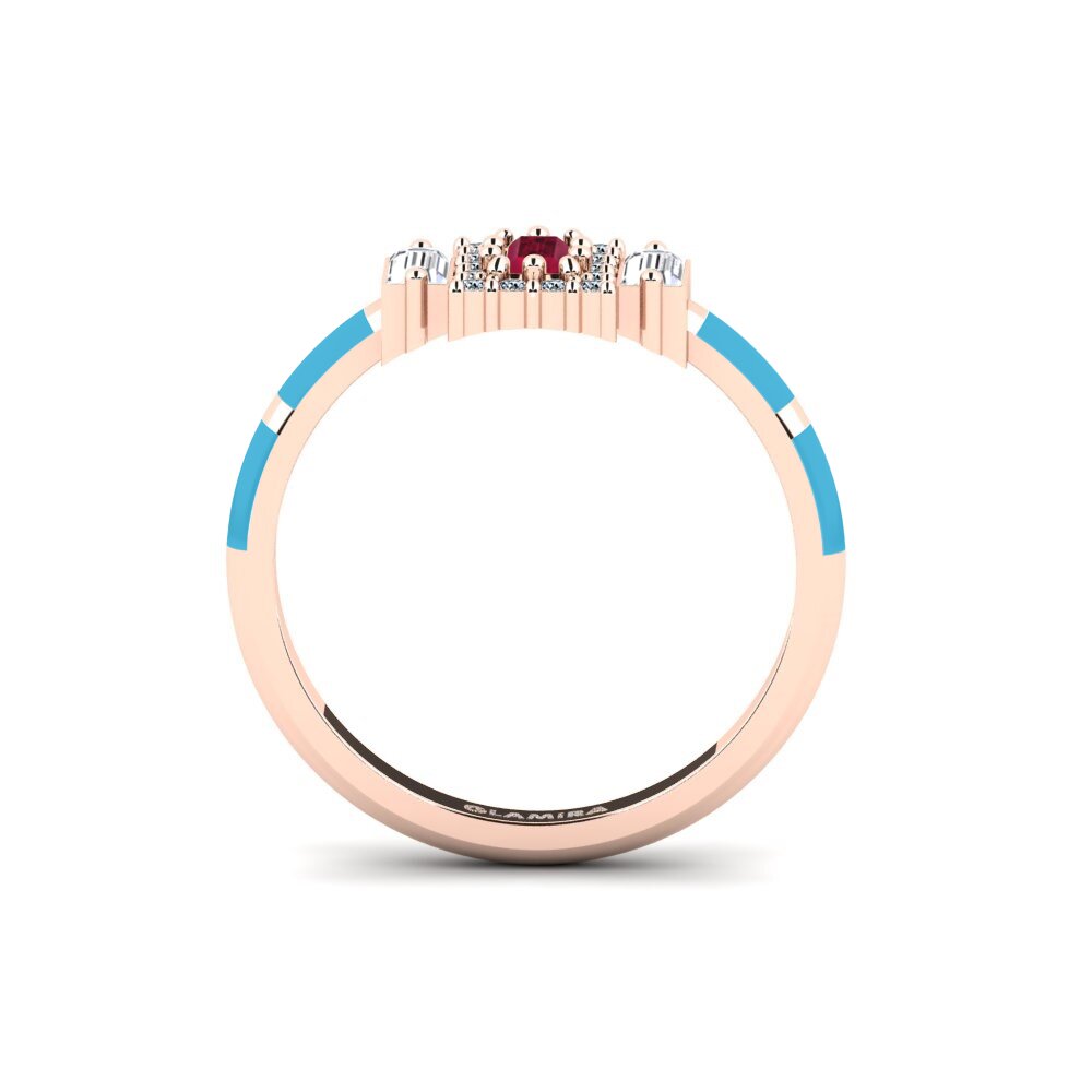 Rotgold 375 Ring Hauskaa