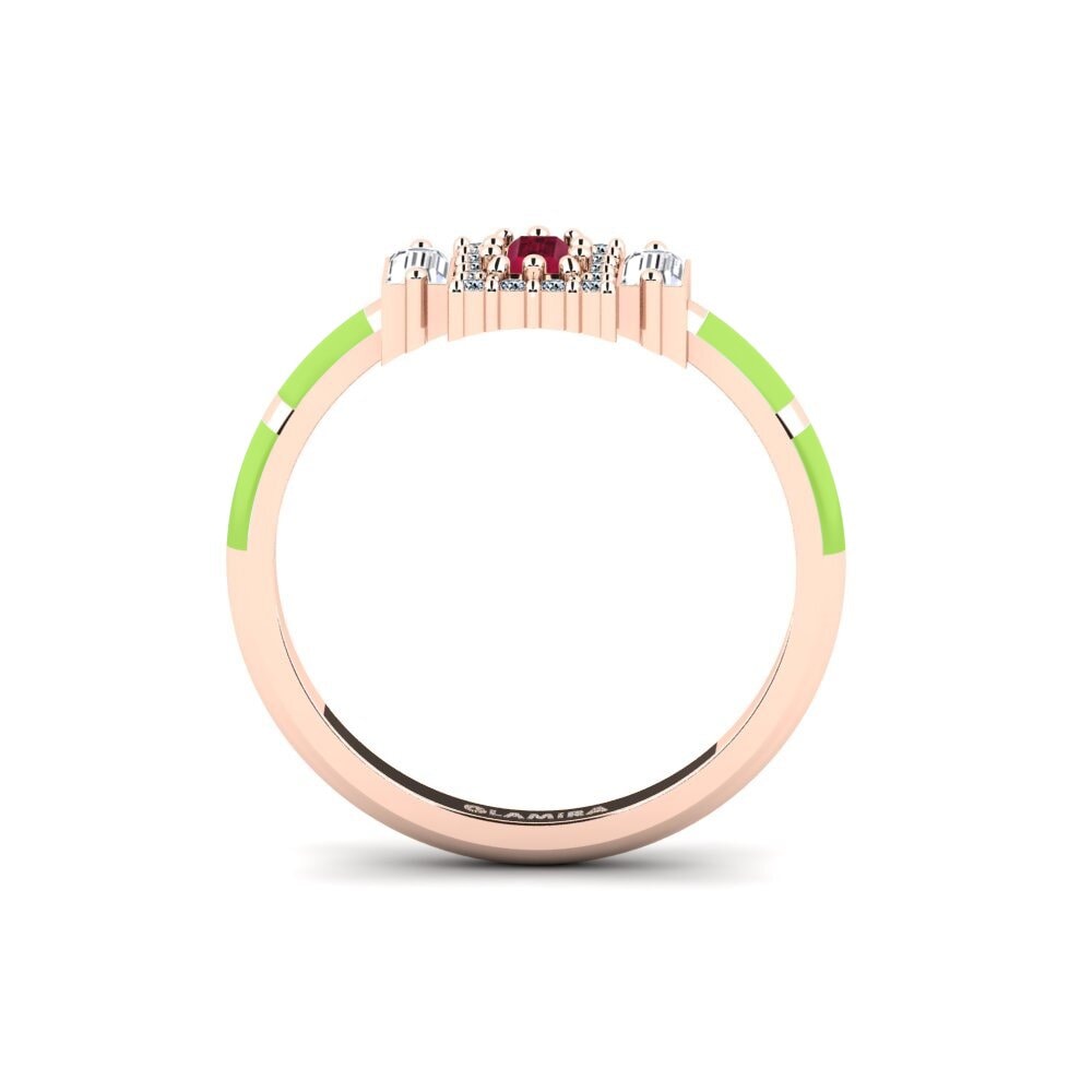 Rotgold 585 Ring Hauskaa