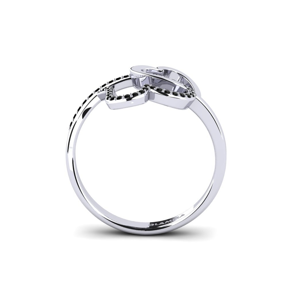 Diamante Negro Anel Haycraft