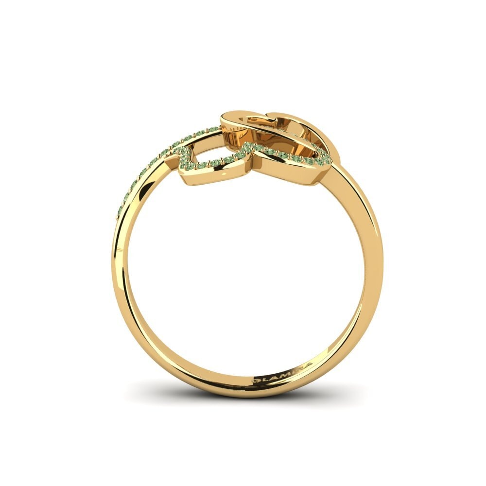 Diamante Verde Anillo Haycraft
