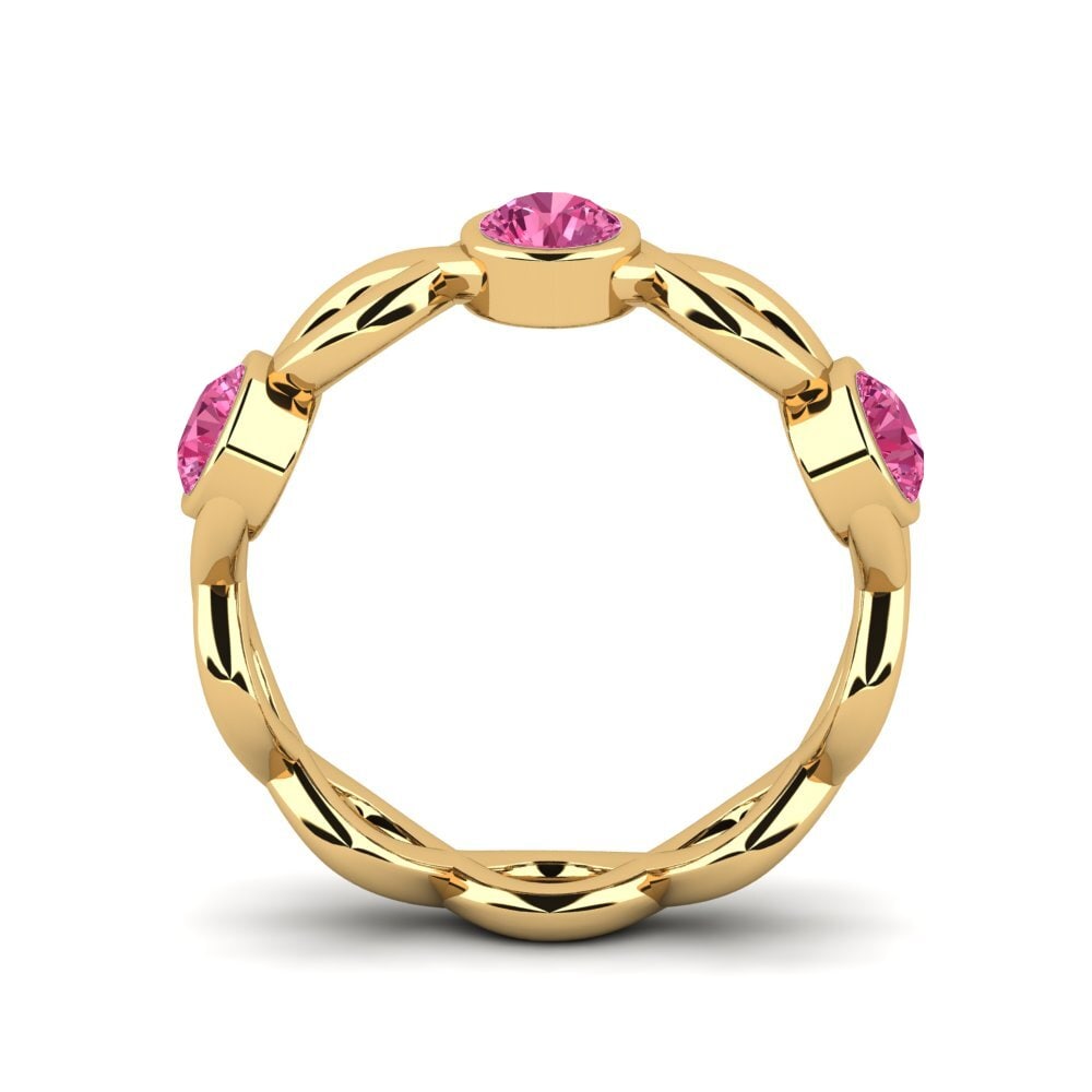 Rosa Turmalin Ring Hazer