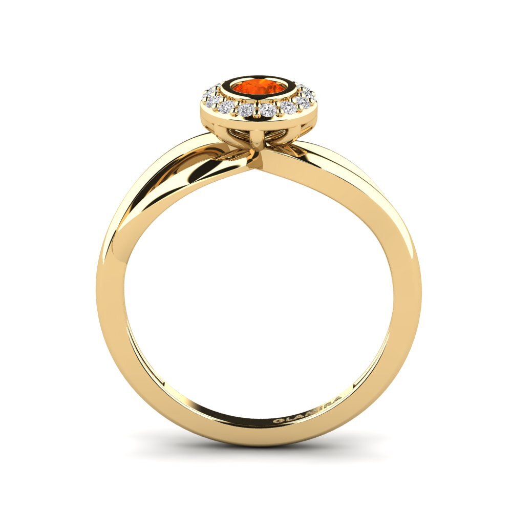 Fire Opal Ring Healde