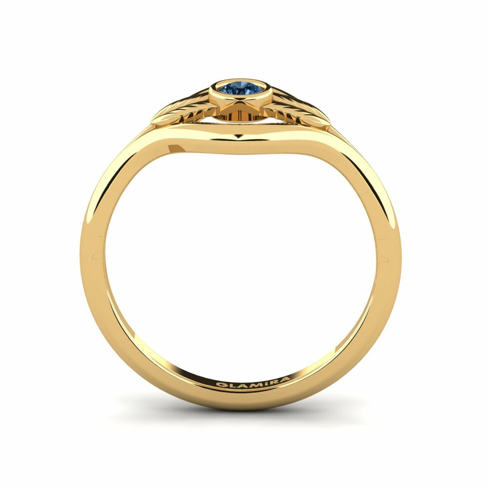 14K Geel Goud Verlovingsring Heeling