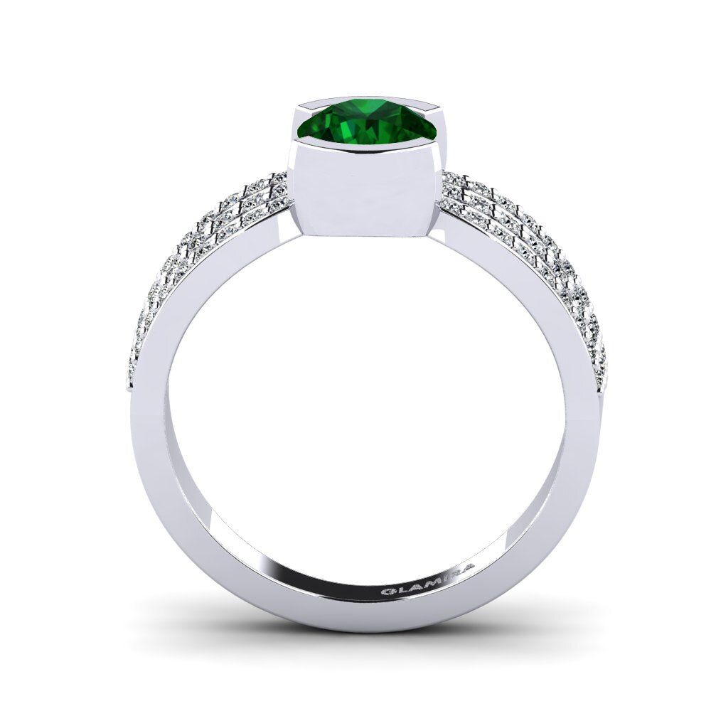 Tsavorite Women's Ring Hehwe
