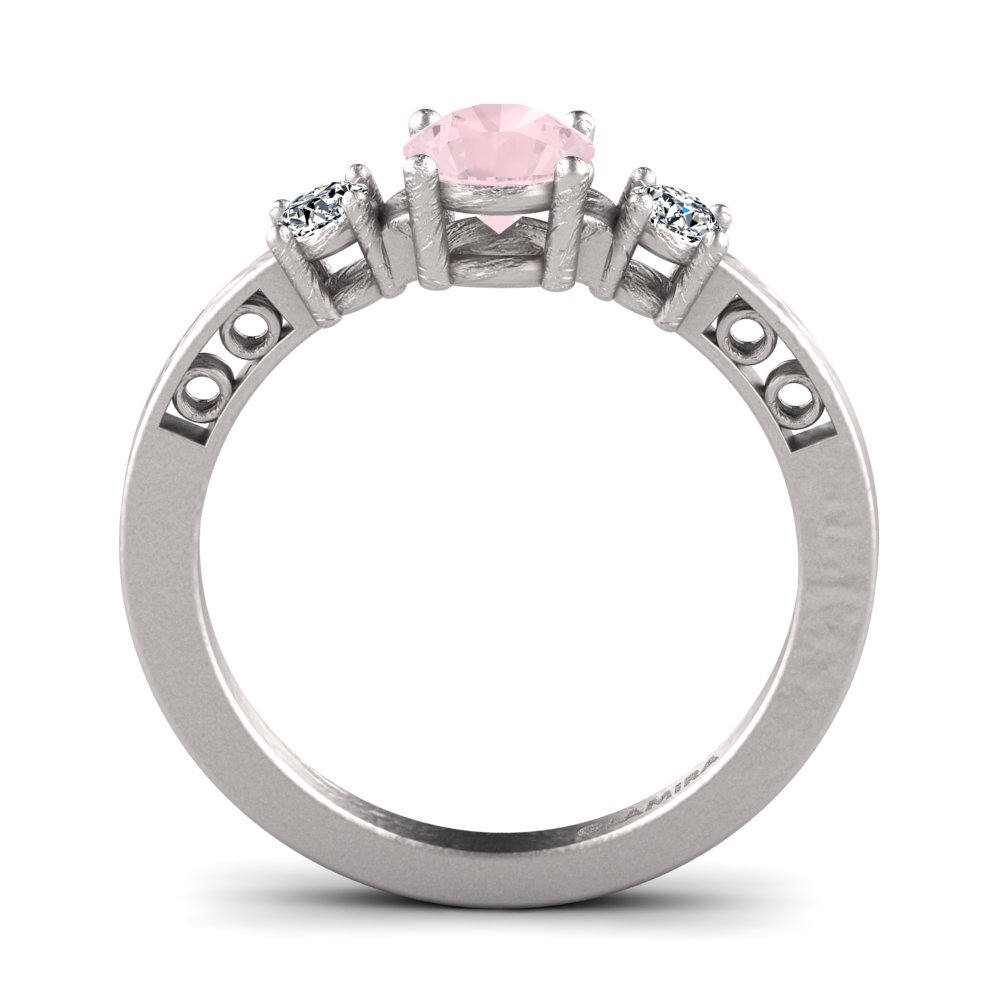 Rose Quartz Women's Ring Hergy