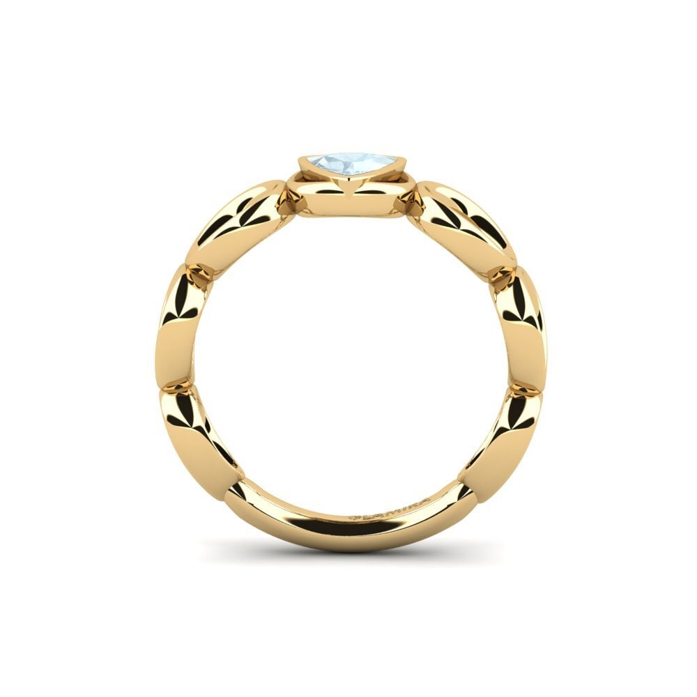 Trillion Aquamarine Engagement Ring Heryuwek