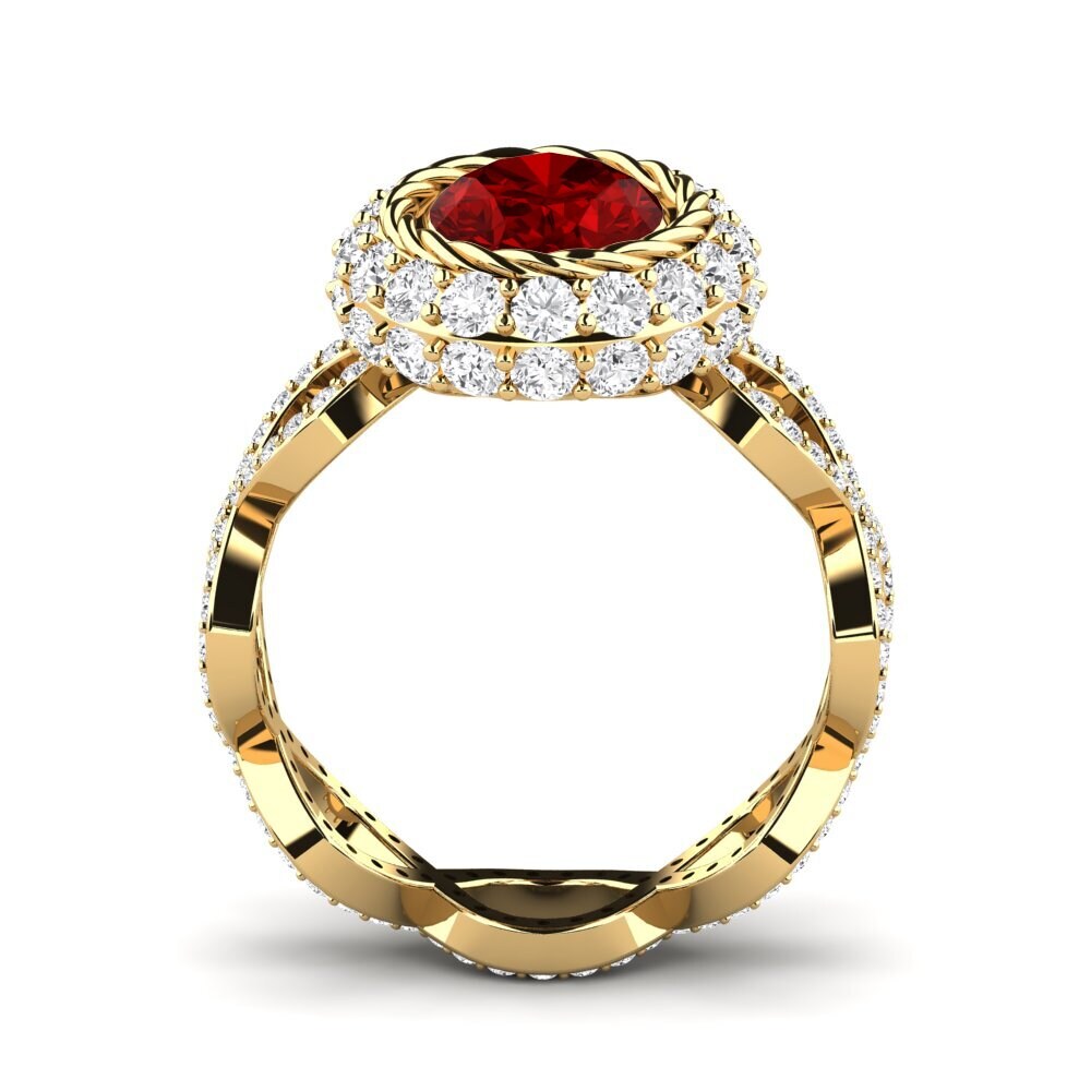 18ct Yellow Gold Engagement Ring Hettie