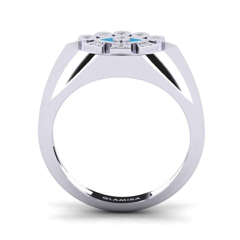 Or Blanc 14k Bague Hierapolis