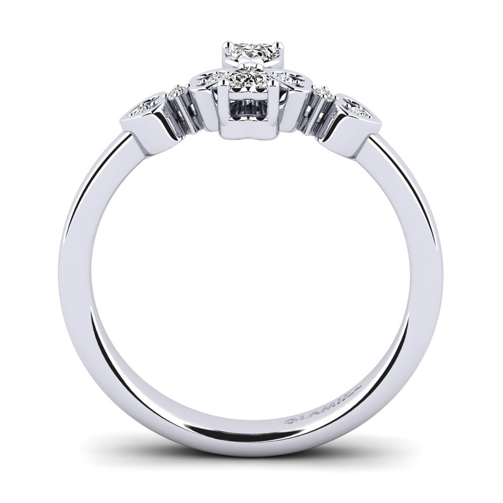 Moissanita Anillo Higieos