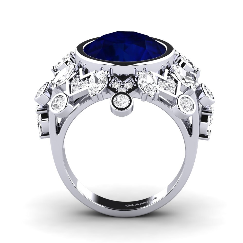 Zafiro Anillo de compromiso Hindle