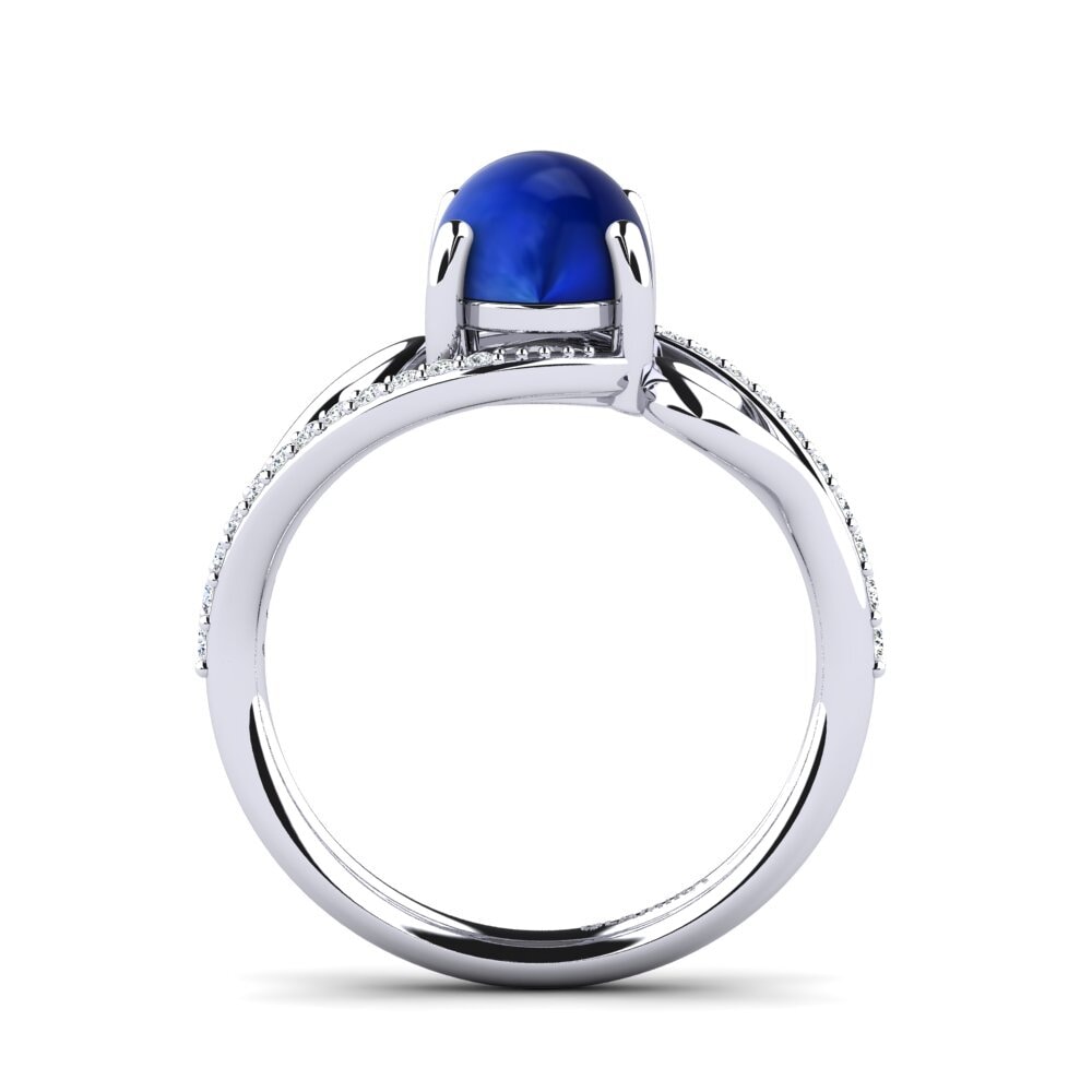 Zafiro Cabujón Anillo Hippolyta