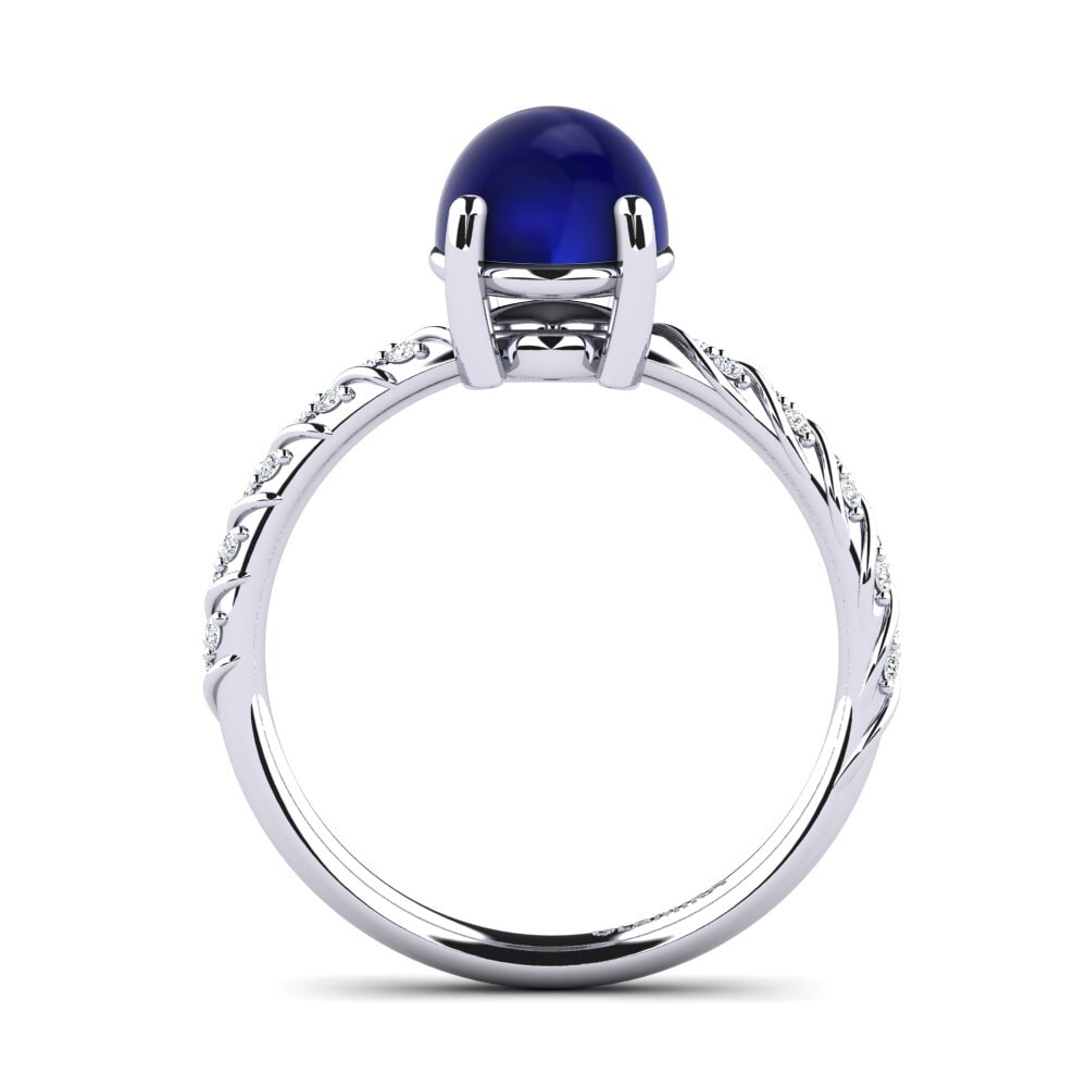 Zafiro Cabujón Anillo Hollie