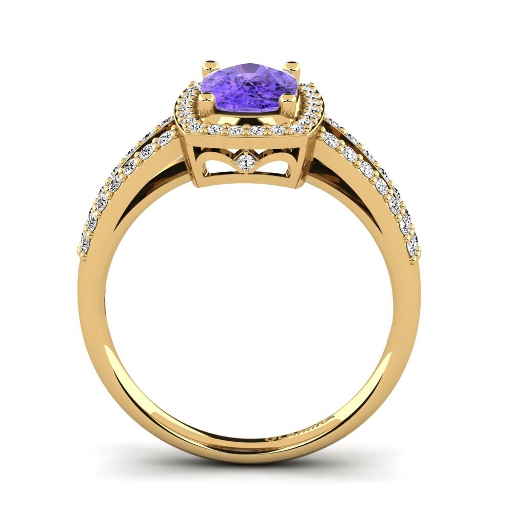 Tanzanite Engagement Ring Holly