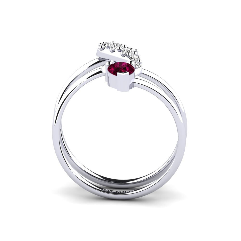 Rhodolite Garnet Ring Honorable