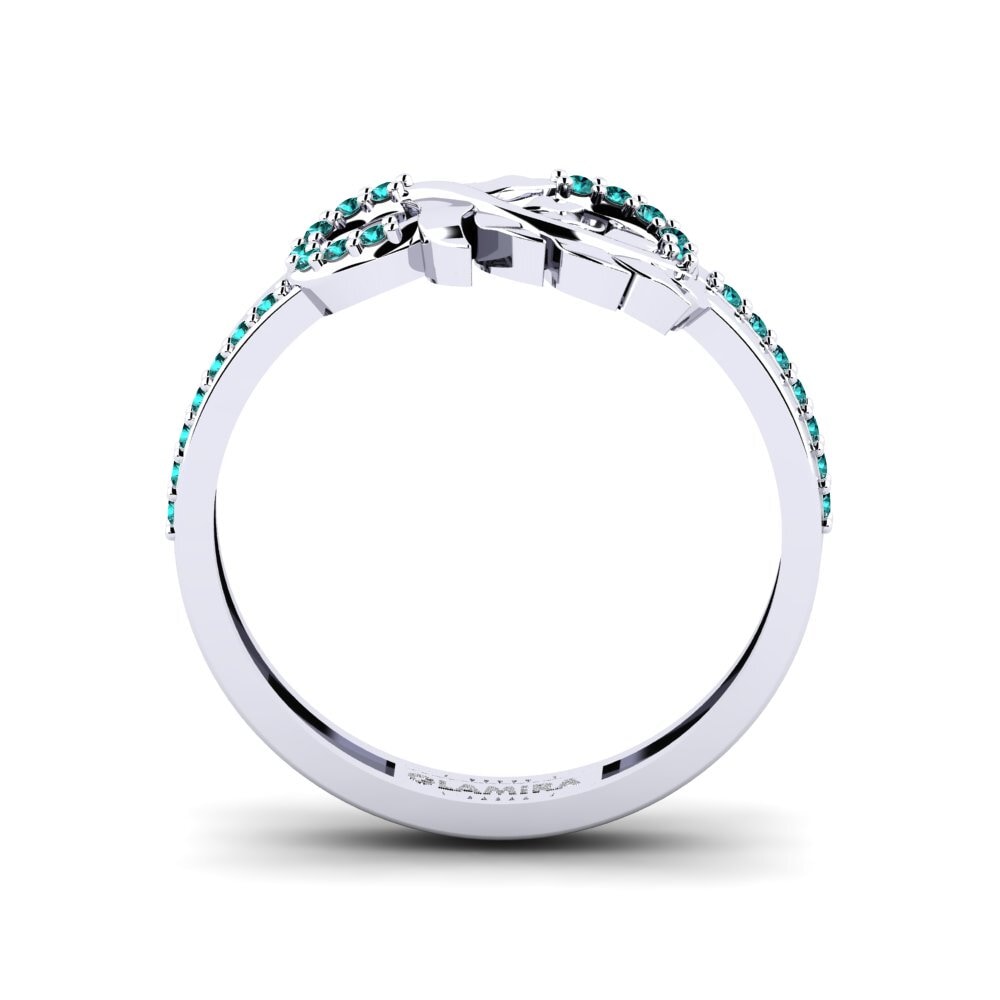 Blauer Diamant Ring Hoppas