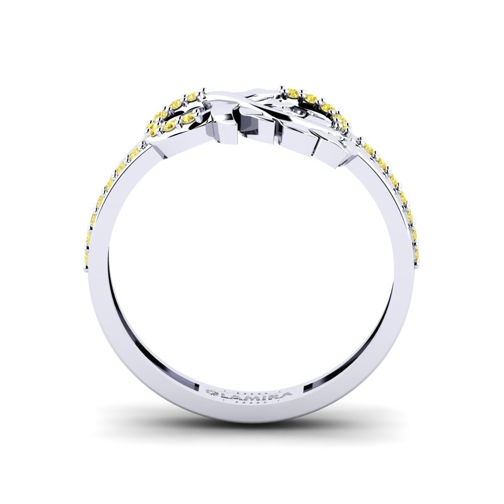 Gelber Saphir Ring Hoppas
