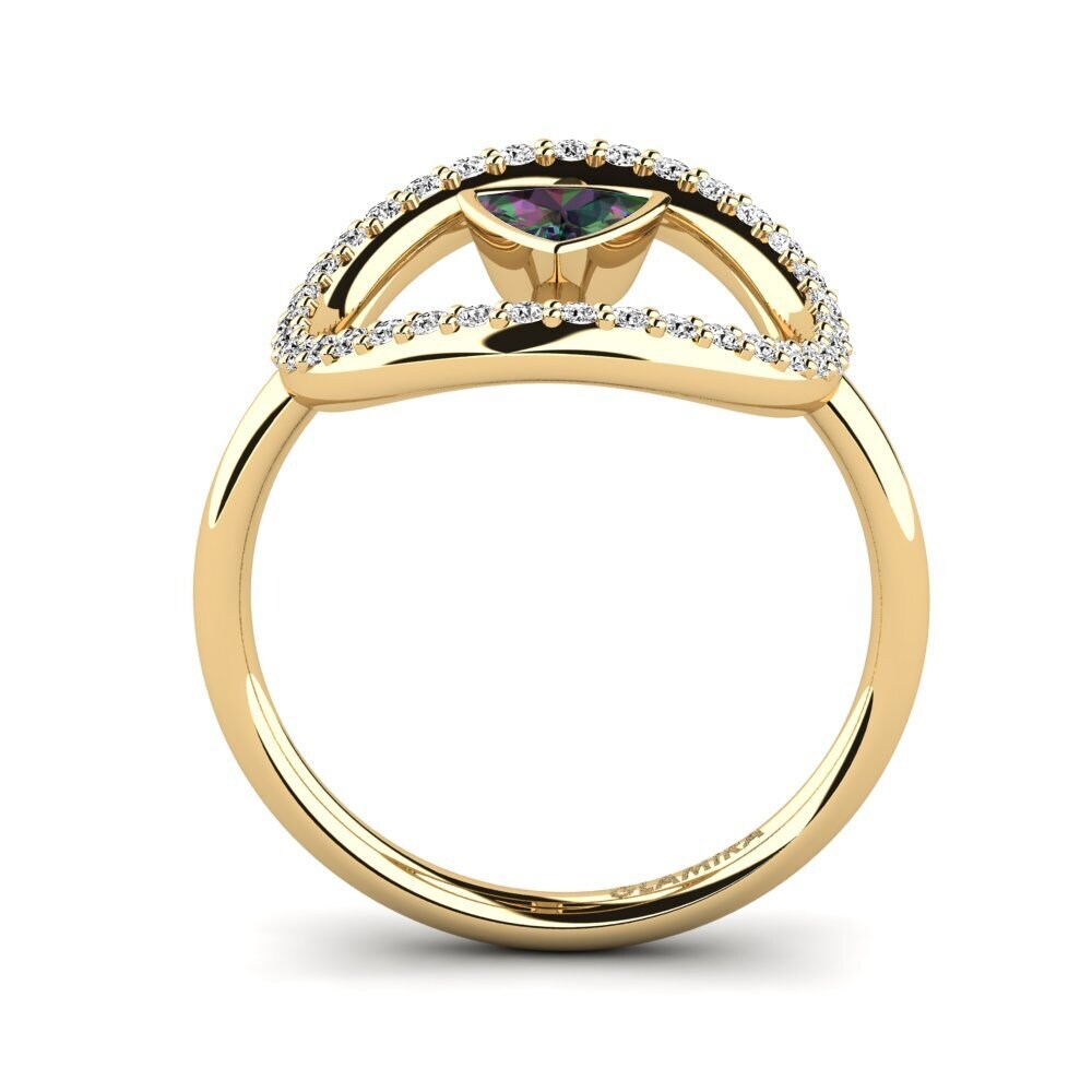 Topacio Místico Anillo Howoq