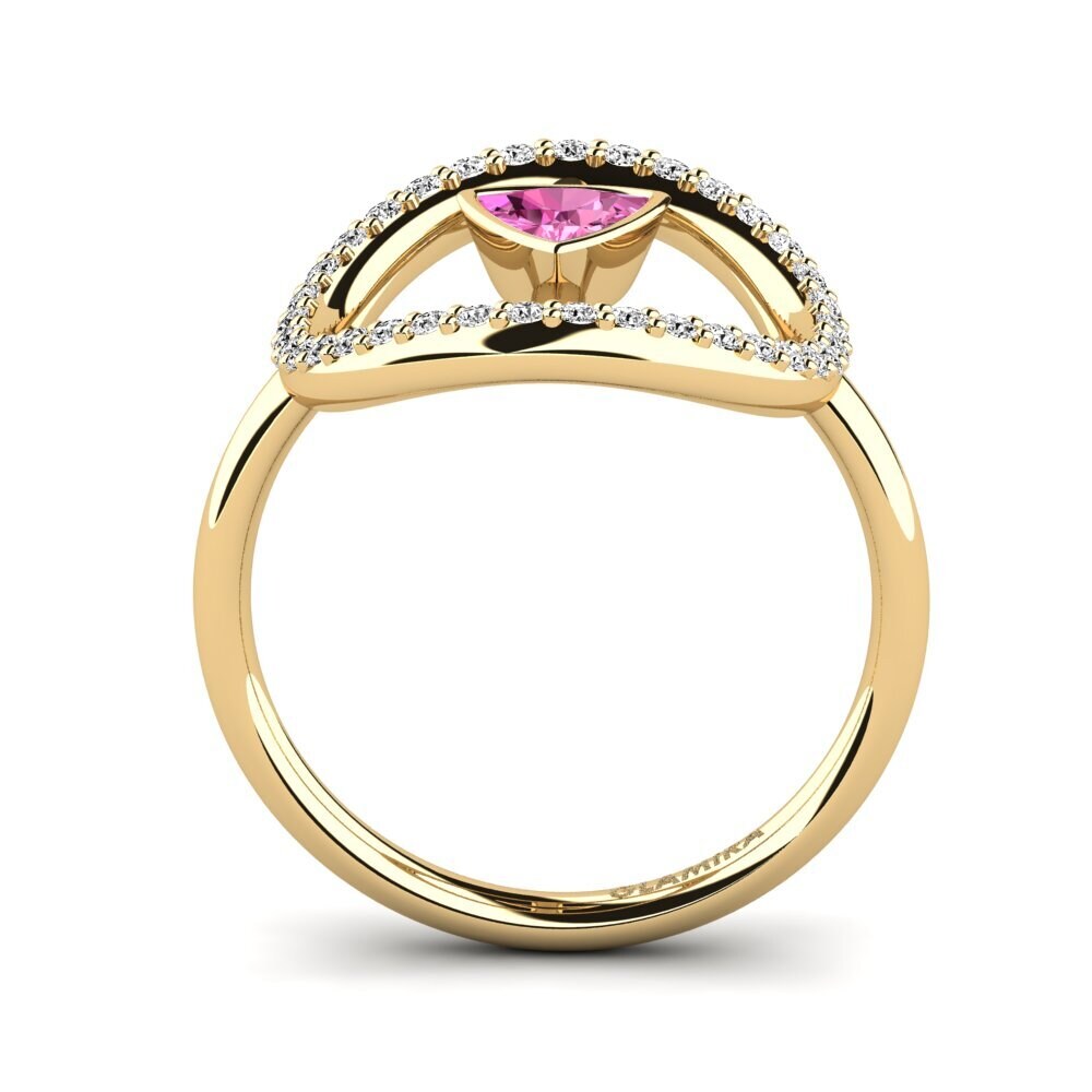 Pink Topaz Ring Howoq