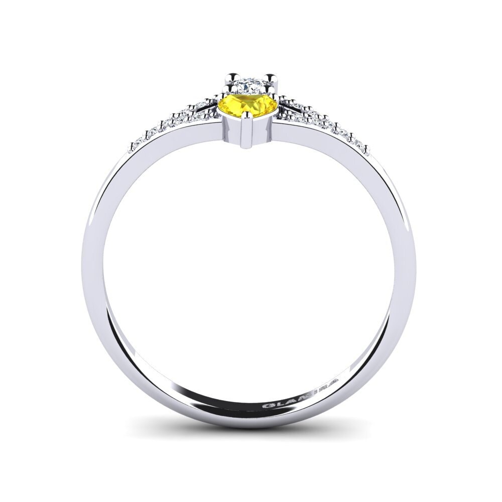 Yellow Sapphire Ring Hrundl