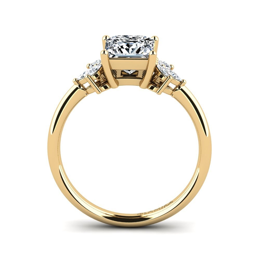 Gelbgold 585 Verlobungsringe Htoni