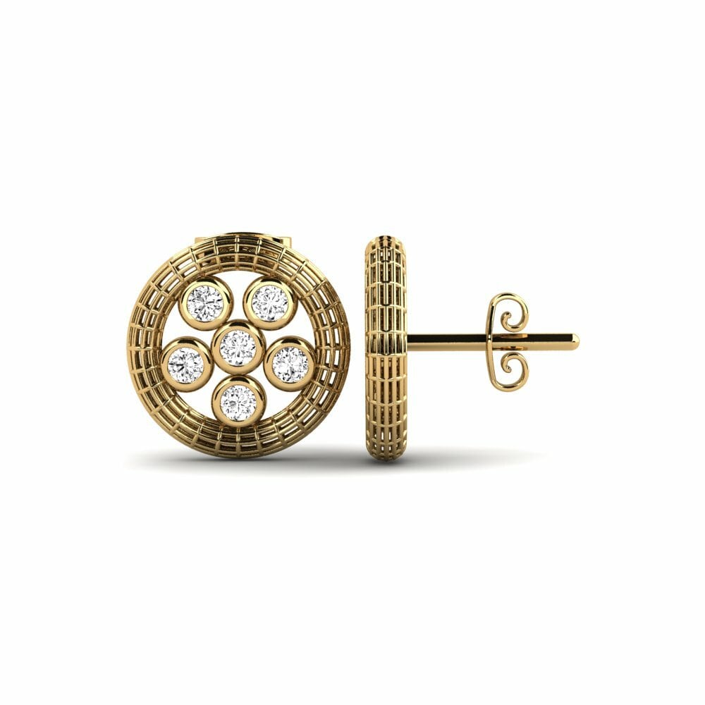 Moissanite Boucle d'oreille femme Huey