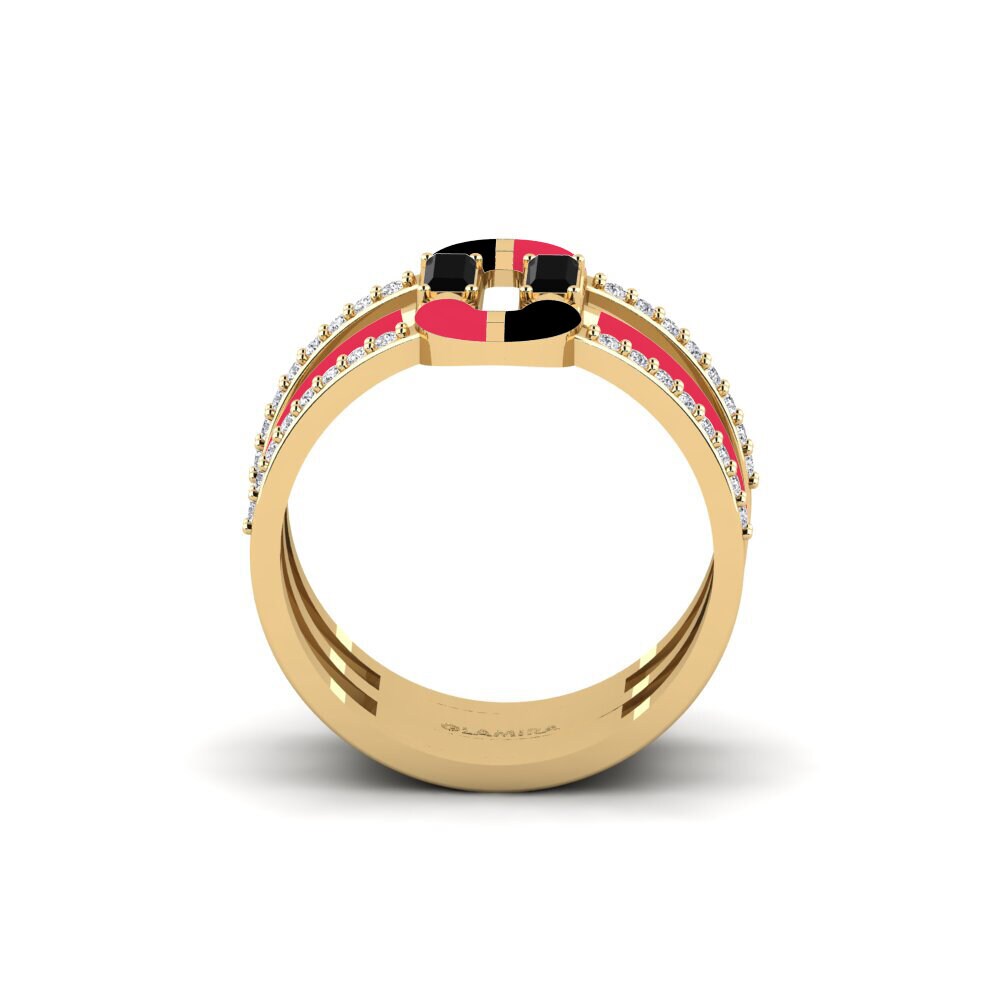 Black Sapphire Ring Icarias