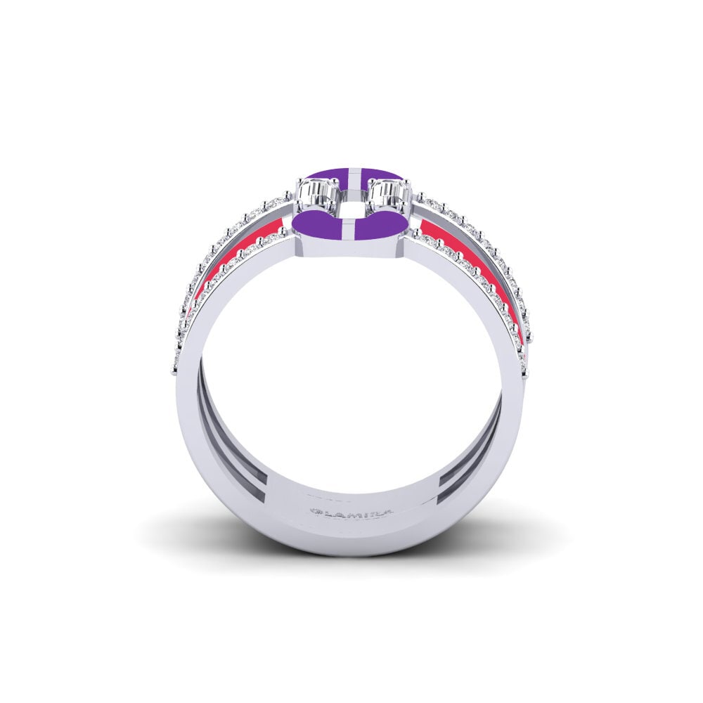 Weißgold 375 Ring Icarias