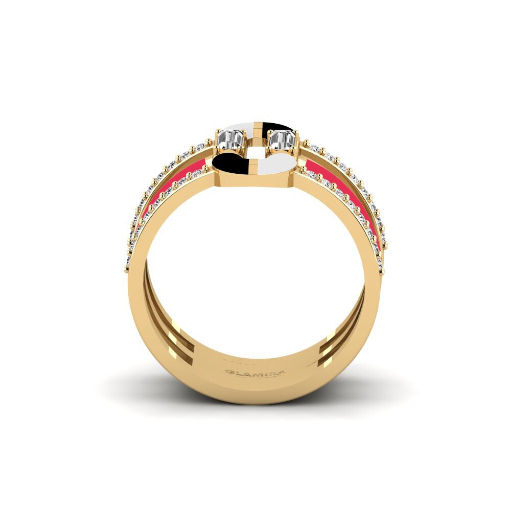 Moissanite Anel Icarias