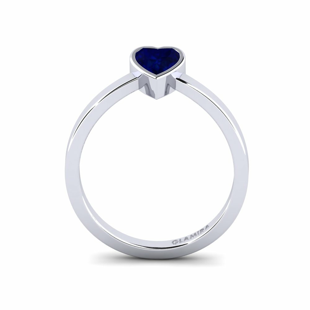 Zafiro Anillo de Mujer Idly
