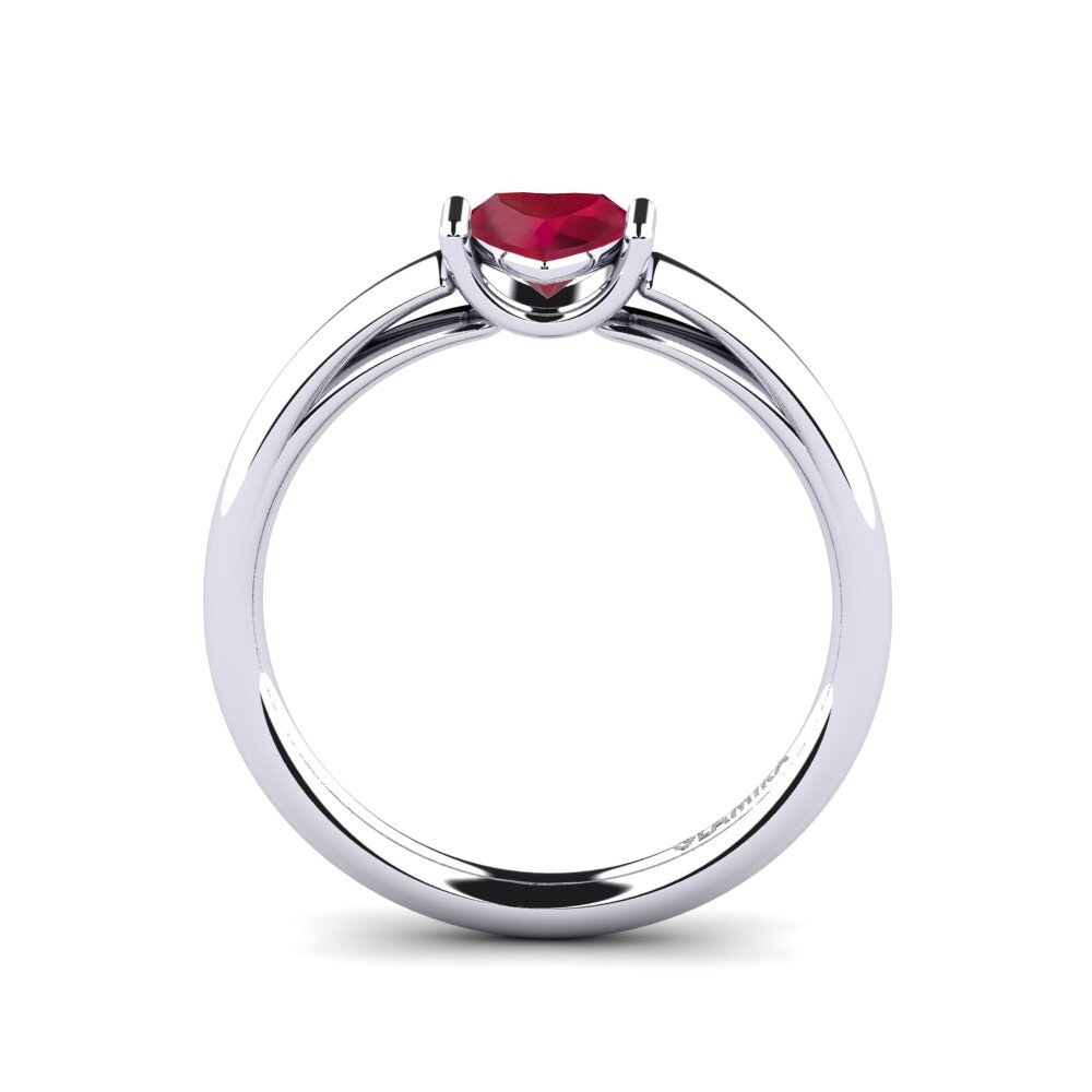 Ruby Engagement Ring Ihfaki