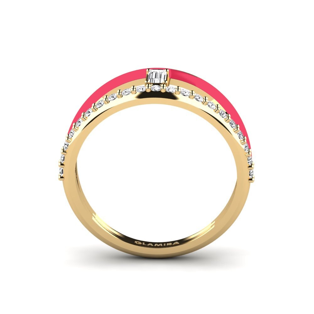 Weißer Saphir Ring Ikaria