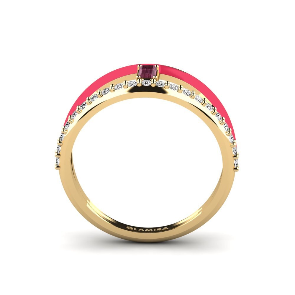 Rhodolit-Granat Ring Ikaria