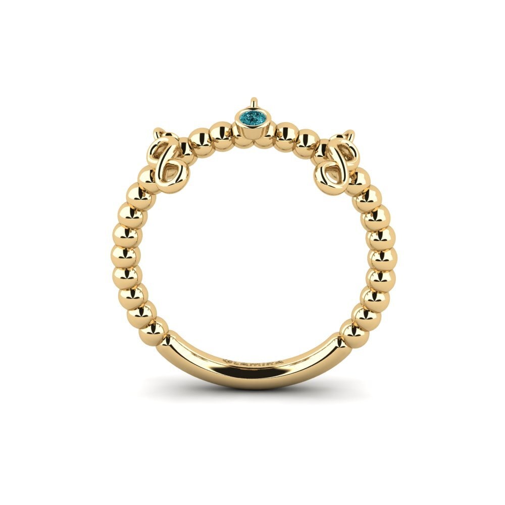 Blauer Diamant Ring Ile