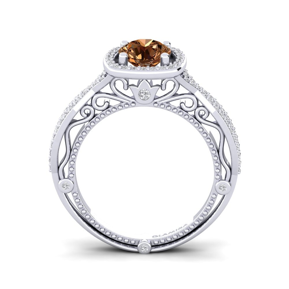 Brown Diamond Engagement Ring Imberre