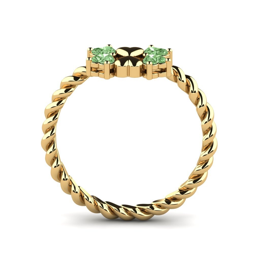 Diamante Verde Anillo Imera