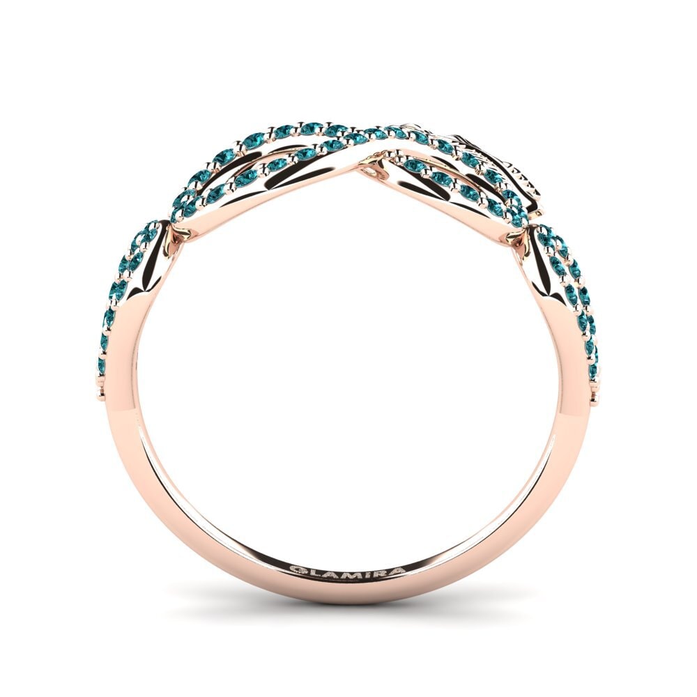 Blauer Diamant Ring Inarite