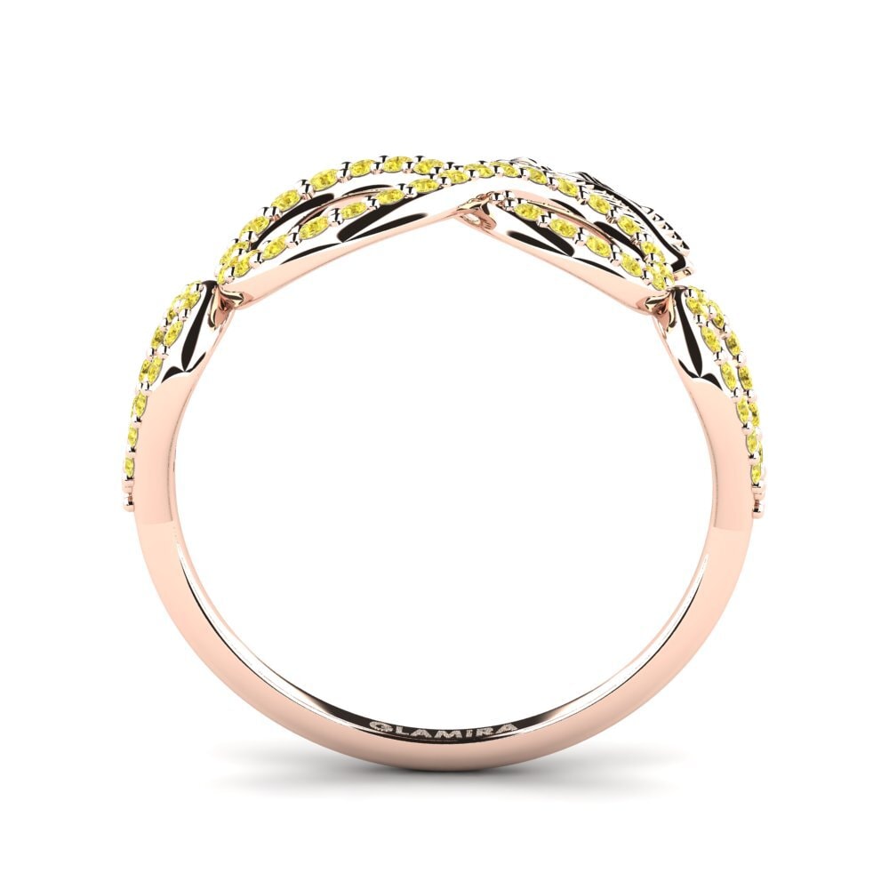 Gelber Saphir Ring Inarite