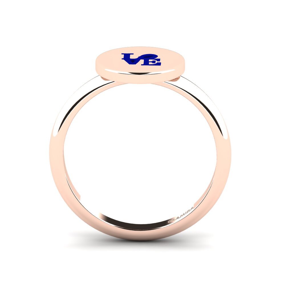 14ct Rose Gold Ring Inas