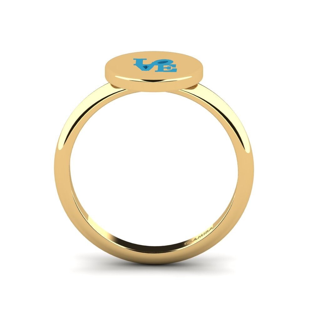 9ct Yellow Gold Ring Inas
