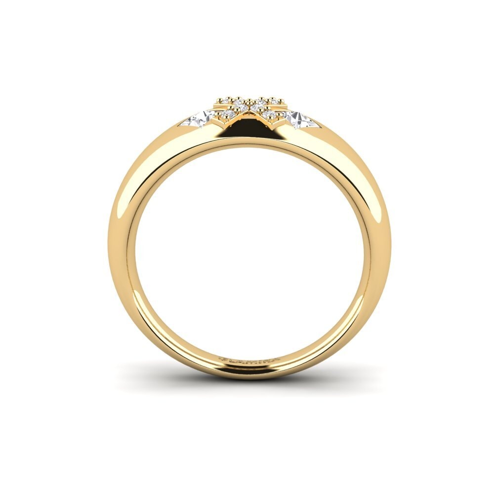 diamante-safira Anel Incidentally
