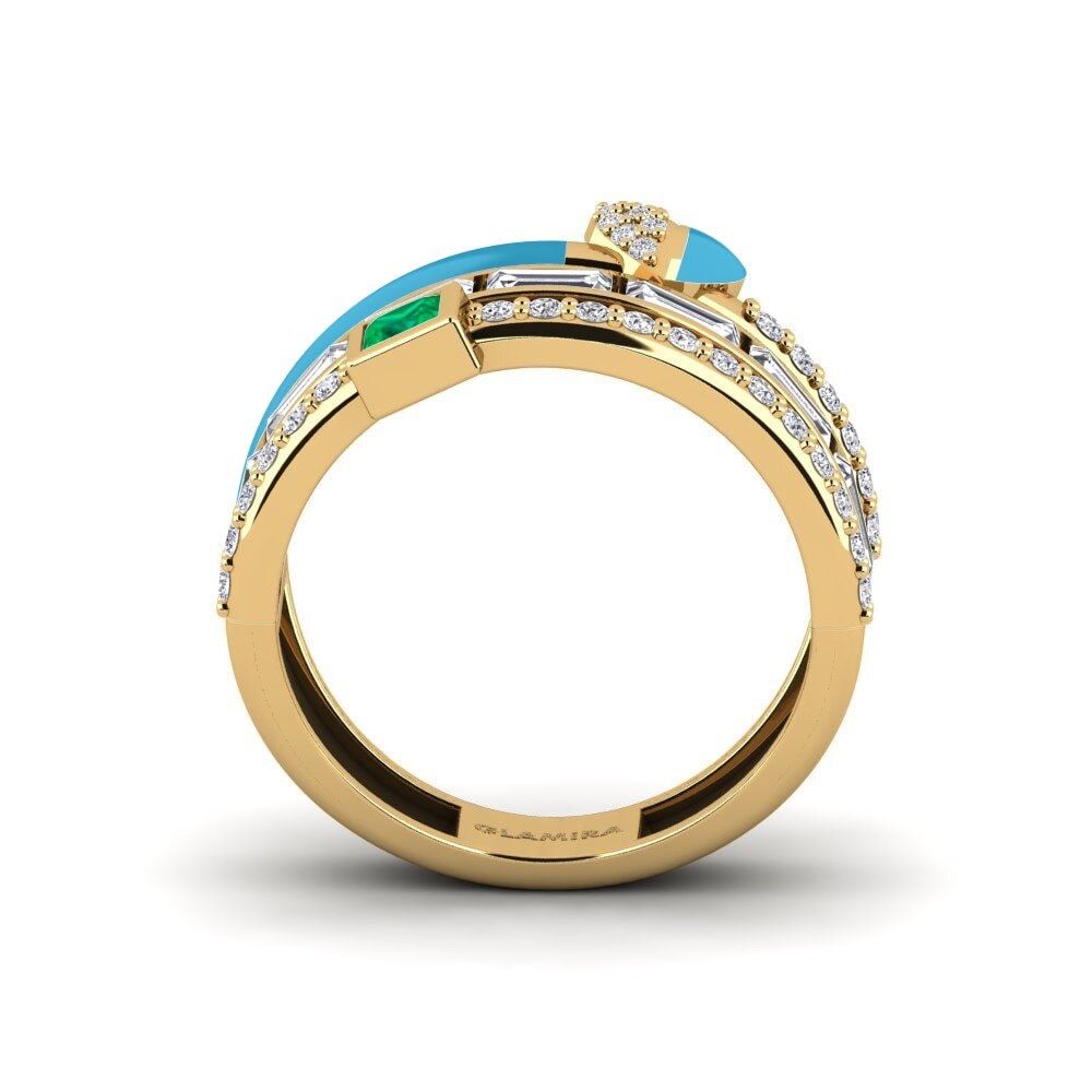 Emerald Ring Indigo