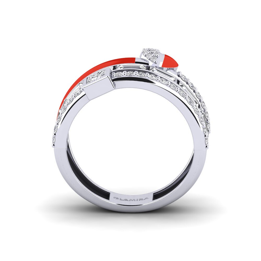 950 Palladium Ring Indigo