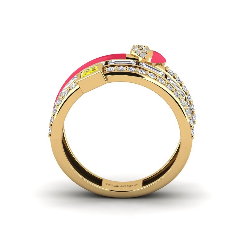 Yellow Diamond Ring Indigo