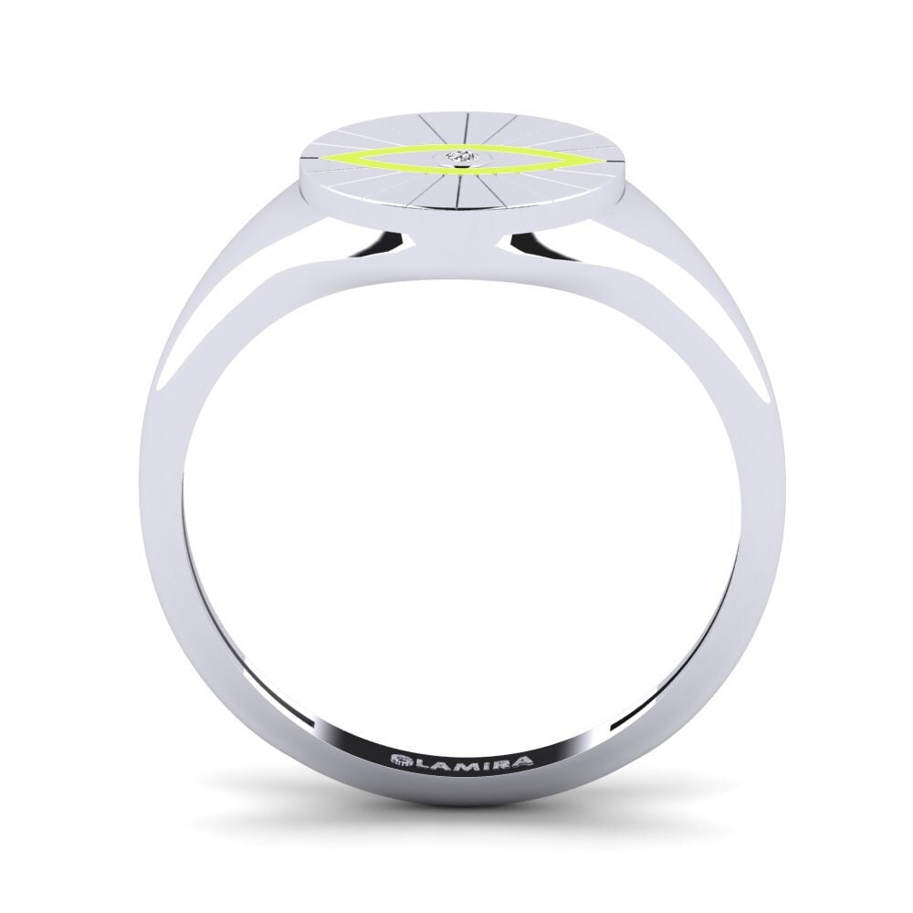 Argent Blanc Bague Ingabo