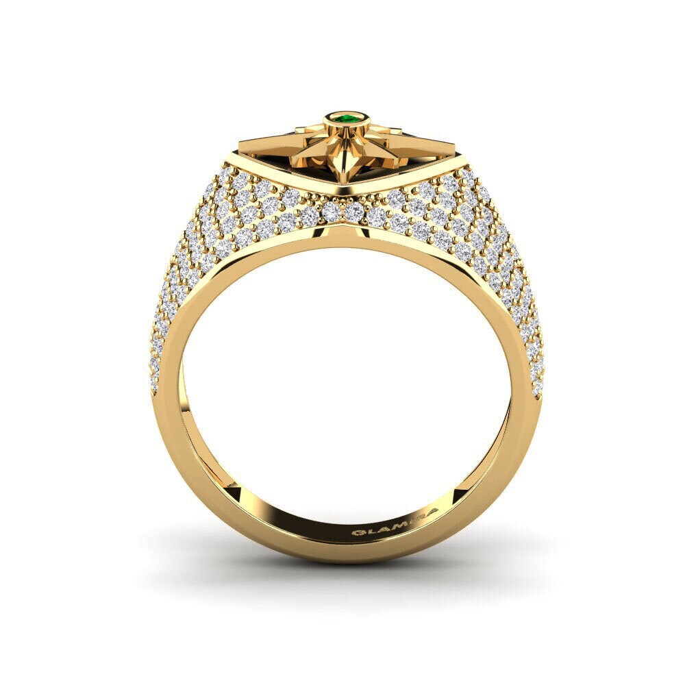 Circonita Verde Anillo Intense