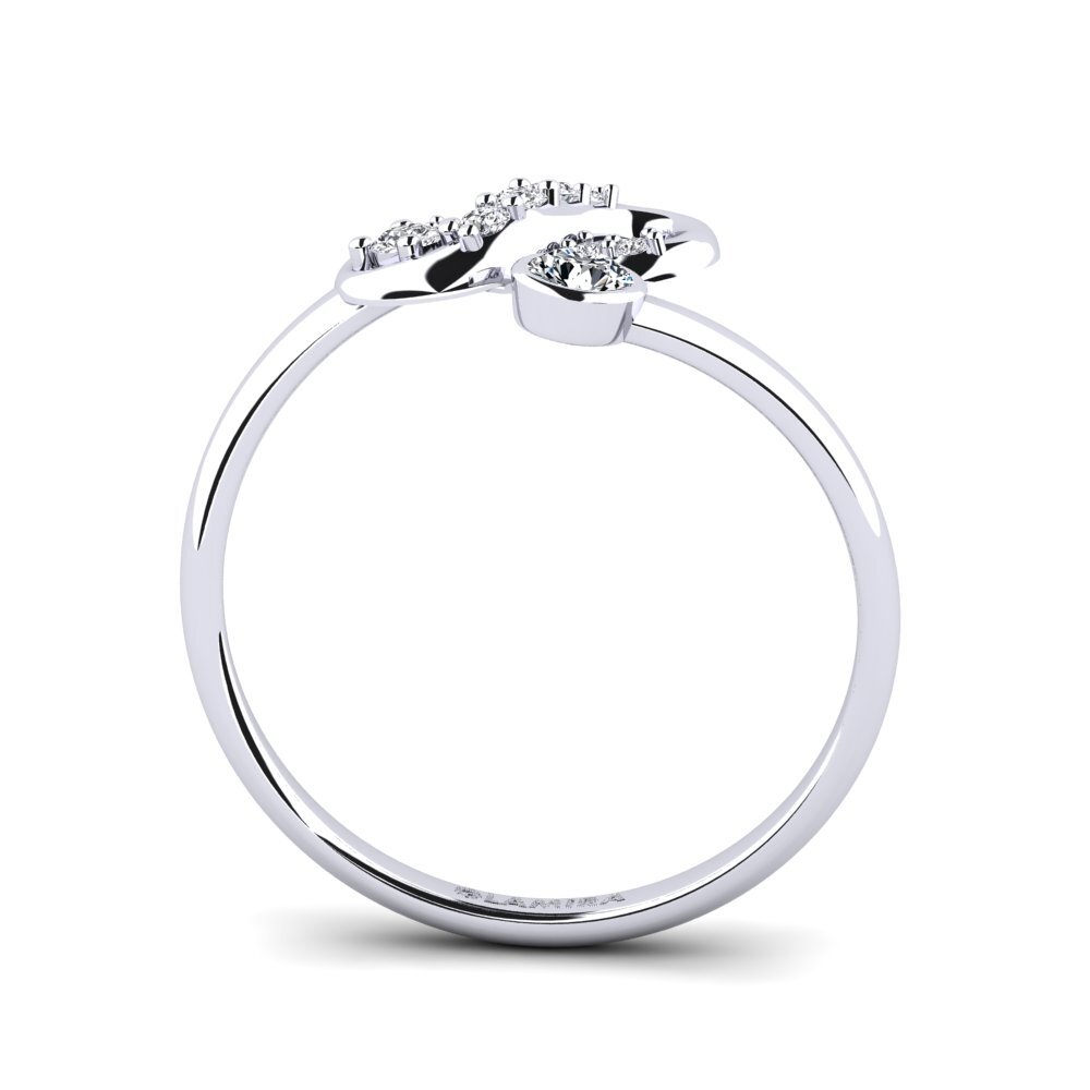 Zirkonia Ring Intermittent