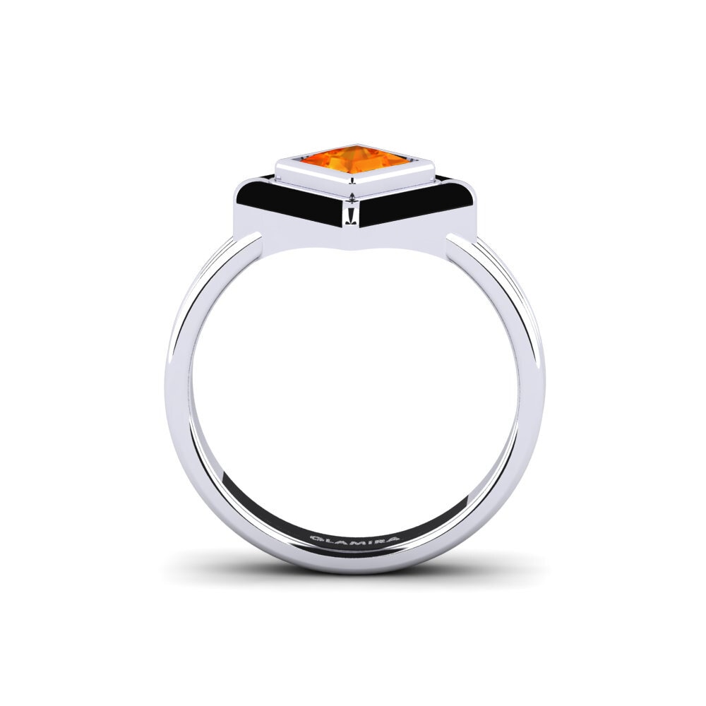 Orangefarbener Saphir Ring Investment